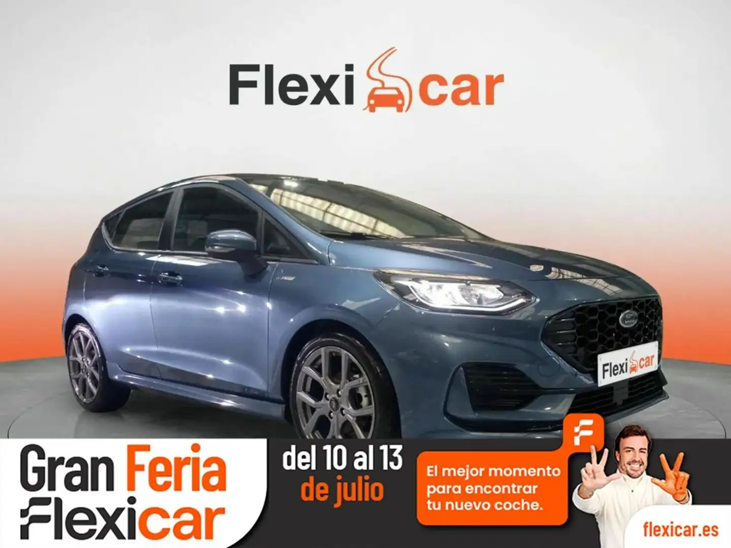 Ford Fiesta 1.0 EcoBoost MHEV 92kW(125CV) ST-Line 5p Azul - 1