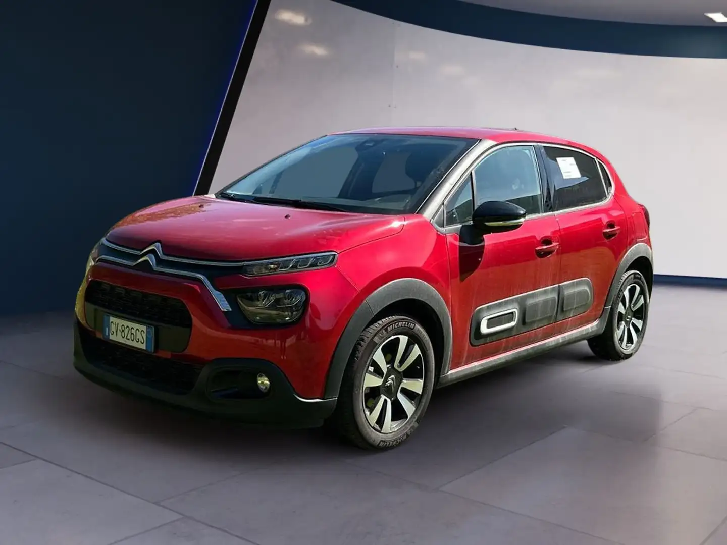 Citroen C3 1.2 puretech max s&amp;s 110cv Rouge - 1