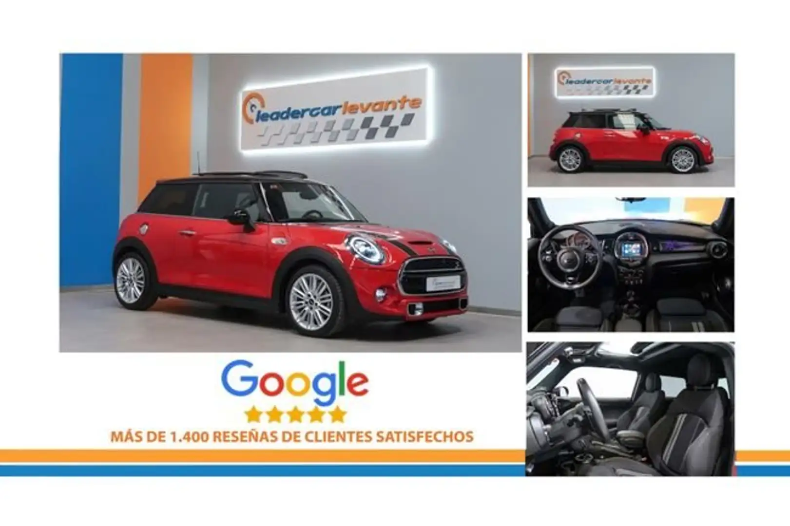 MINI Cooper S 2.0 192CV AUTO Rojo - 2