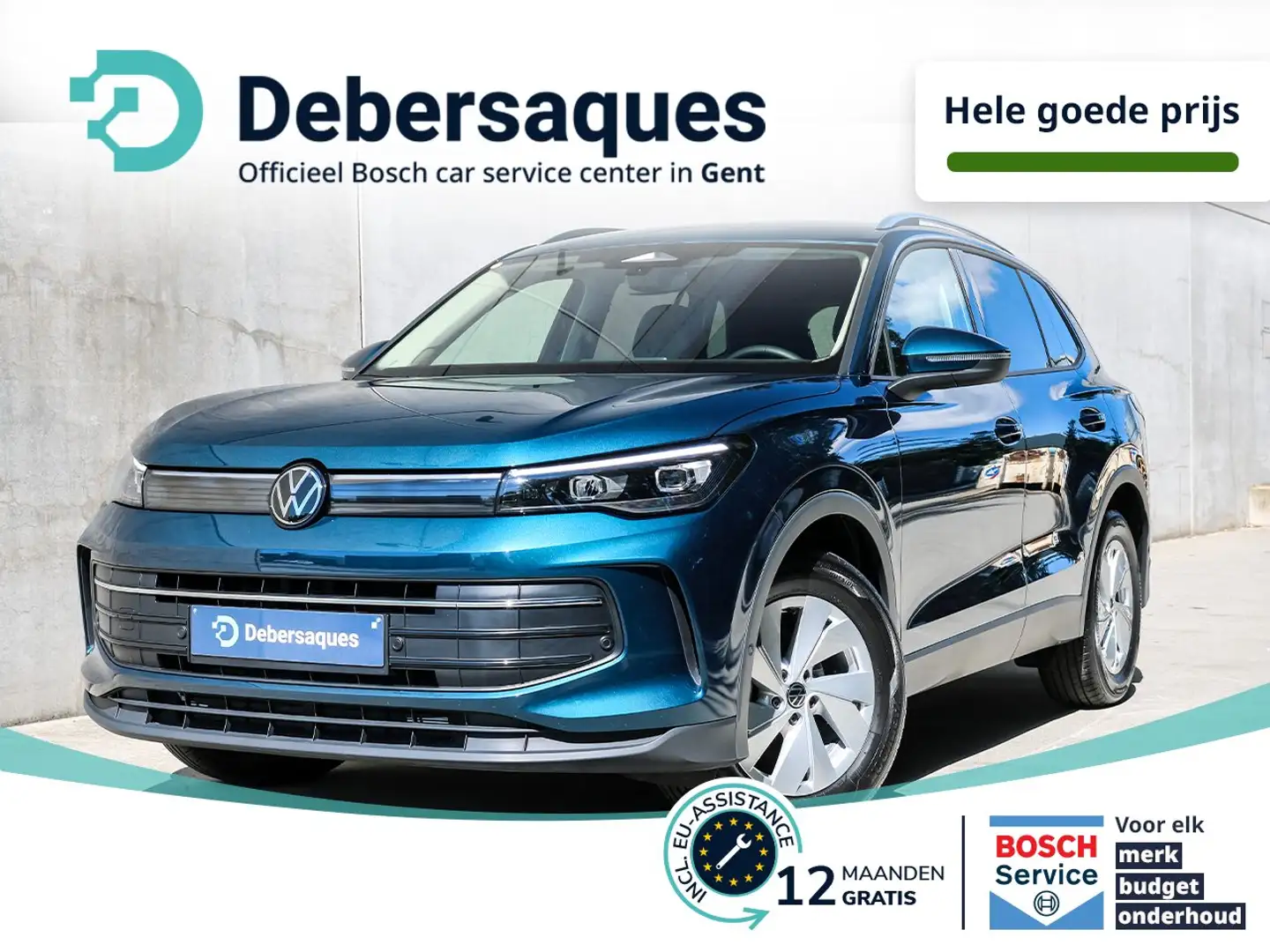 Volkswagen Tiguan 1.5 eTSI DSG LIFE MATRIX LED TREKHAAK Blu/Azzurro - 1