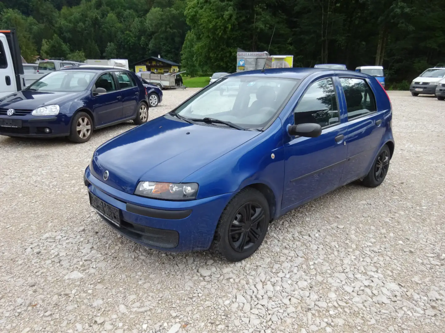 Fiat Punto 1,9 Ds. Modrá - 1