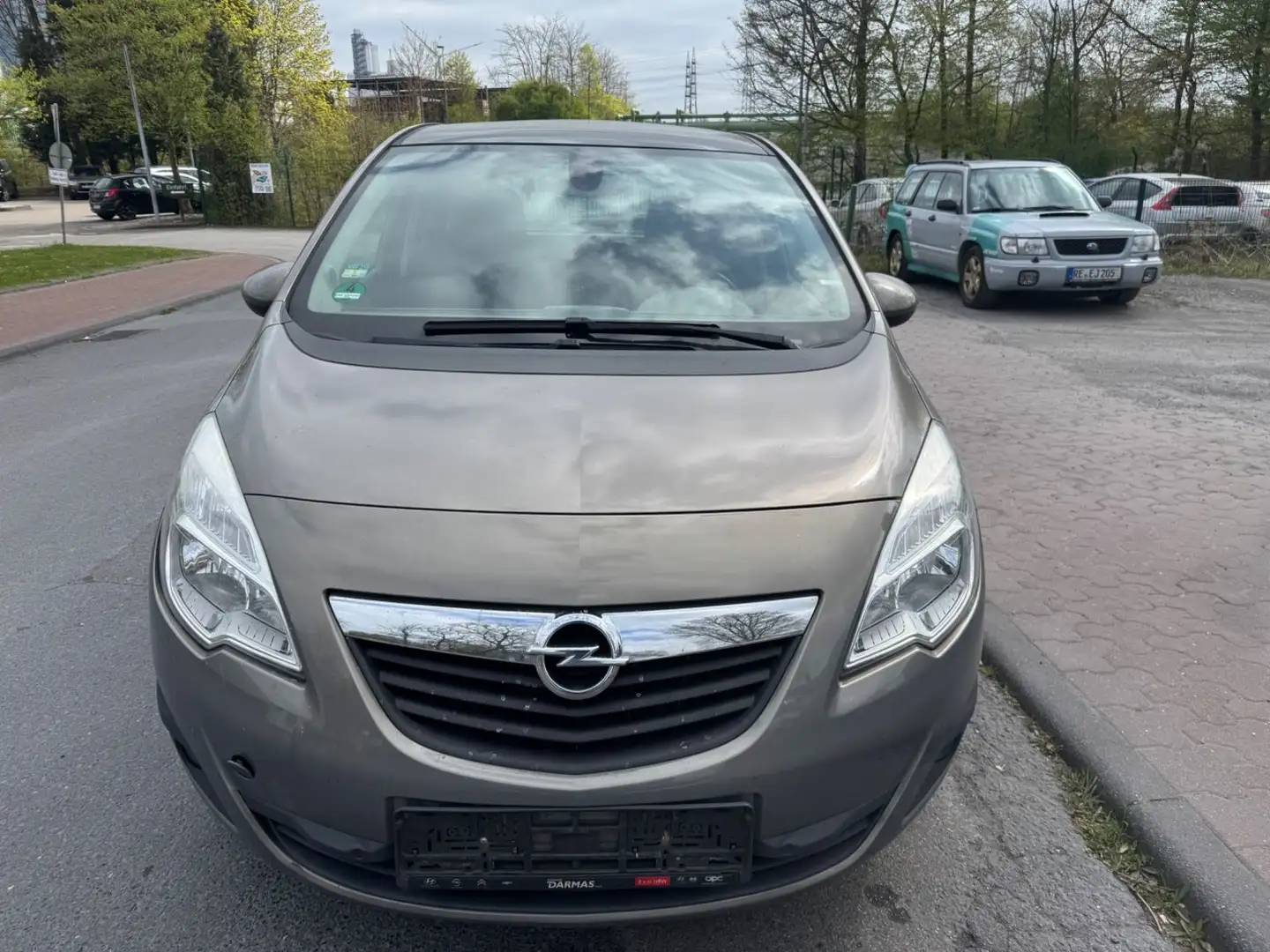 Opel Meriva 1.4 KLIMA/PANORAMA/KOPFDICHTUNGSCHADEN!!! Grau - 2