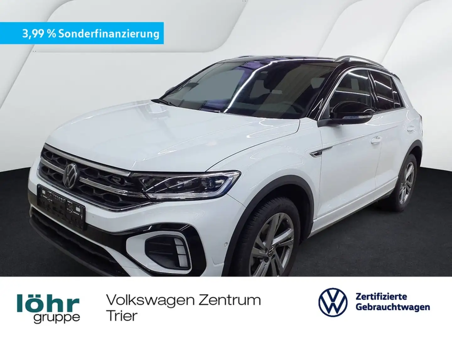 Volkswagen T-Roc 1.5 TSI DSG R-Line Navi, AHK, WWV Weiß - 1