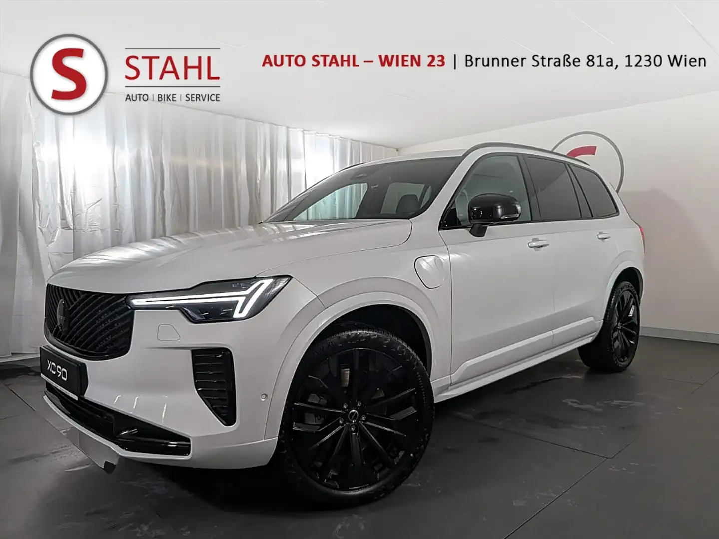 Volvo XC90 T8 Plus Black Edition | Auto Stahl Wien 23 Weiß - 1