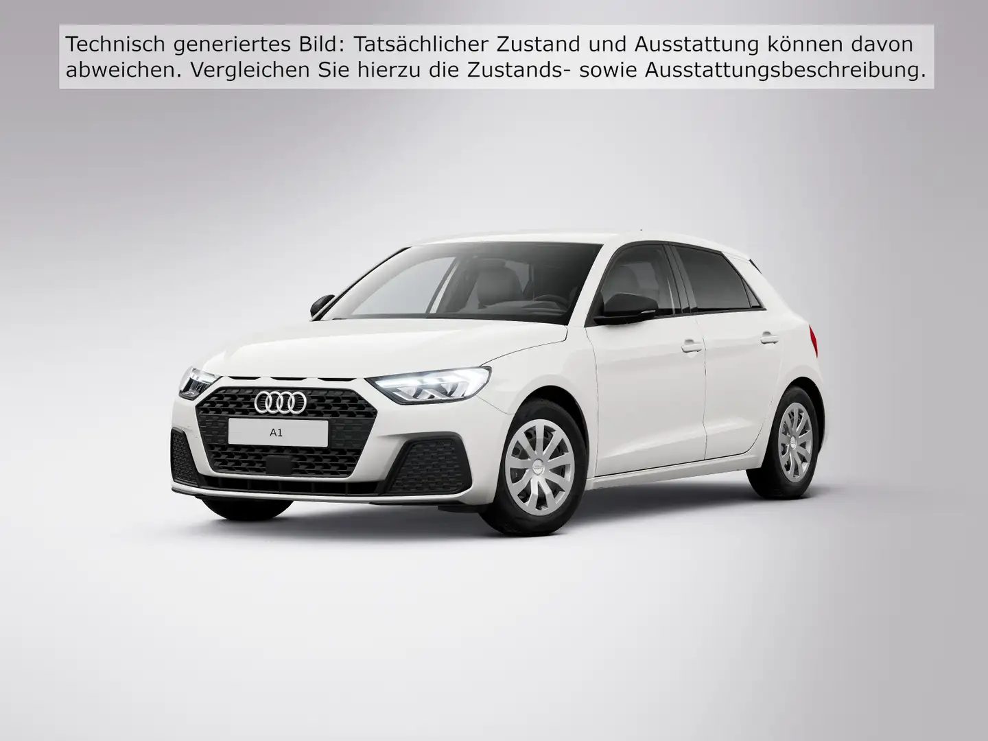 Audi A1 25 TFSI 5-Gang Weiß - 2