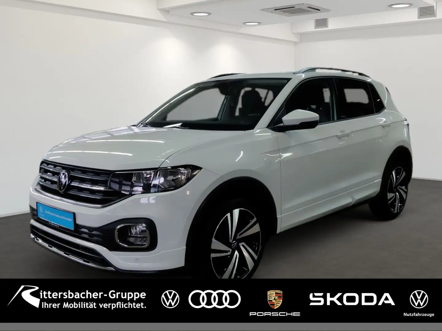 Volkswagen T-Cross 1.5 TSI Navi DAB R-Line Rückfahrkamrera Bianco - 1