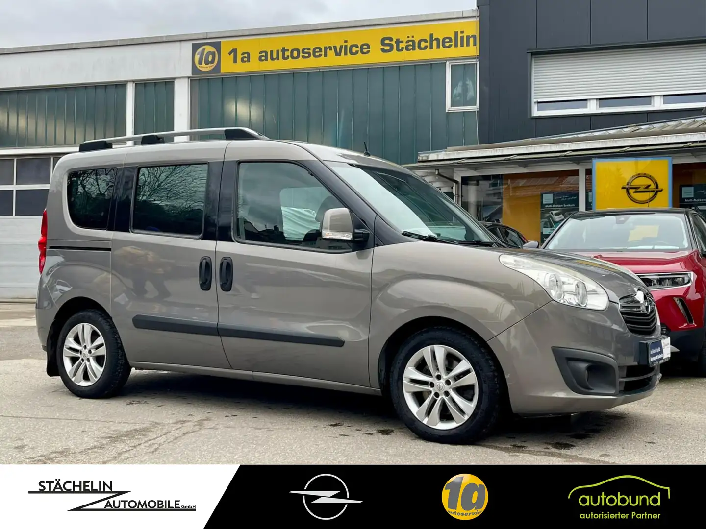 Opel Combo D 1.6 CDTI Edition L1 7-SITZER,AHK,KLIMAAT Gris - 1