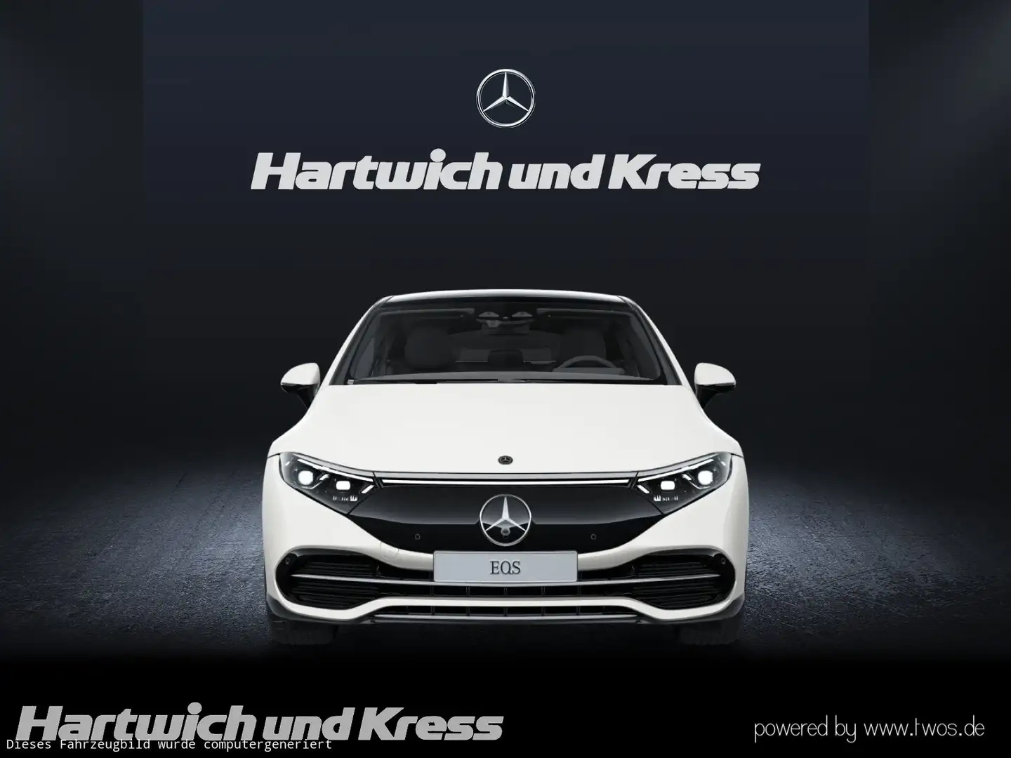 Mercedes-Benz EQS EQS 450+ Electric Art+Pano+HA-Lenkung+Digital-Light+ Blanc - 2