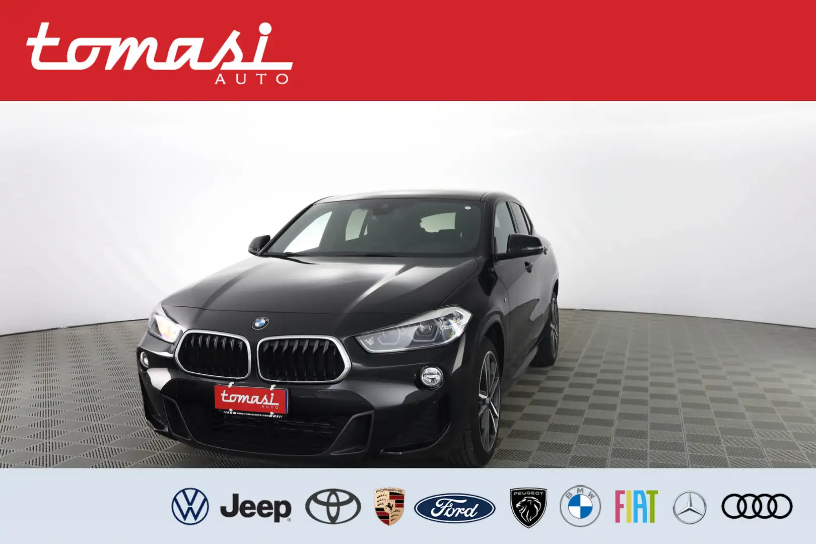 BMW X2 sDrive18i Msport FARI BI-LED,CERCHI 19 Nero - 1