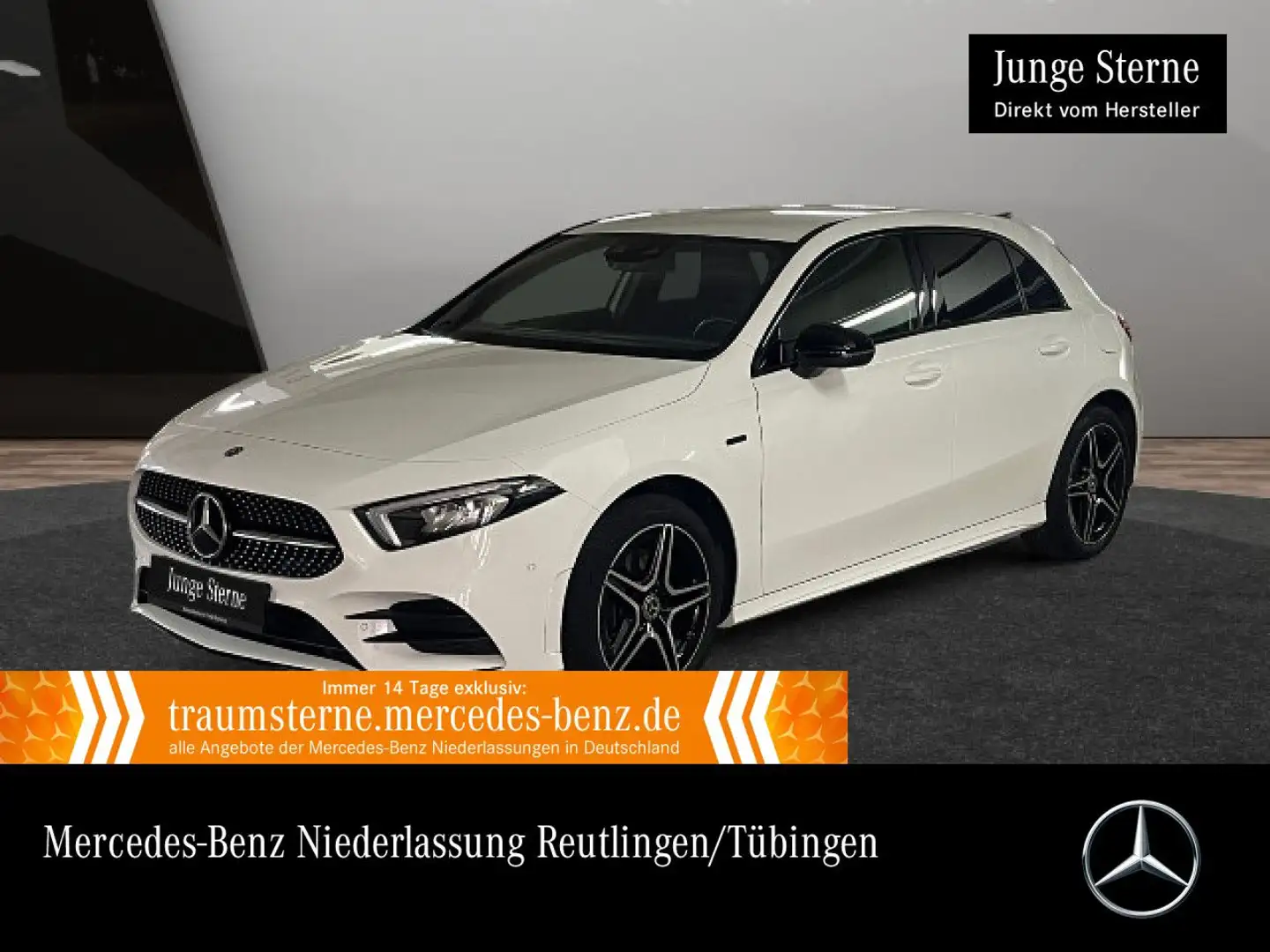 Mercedes-Benz A 250 e AMG+NIGHT+LED+KAMERA+TOTW+8G Blanc - 1