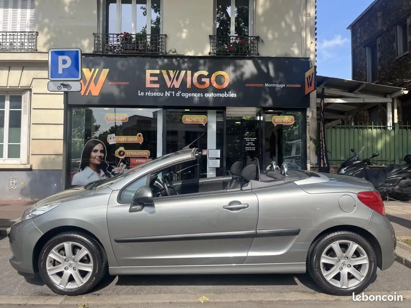 Peugeot 207 1.6 VTI 120 SPORT Gris - 2