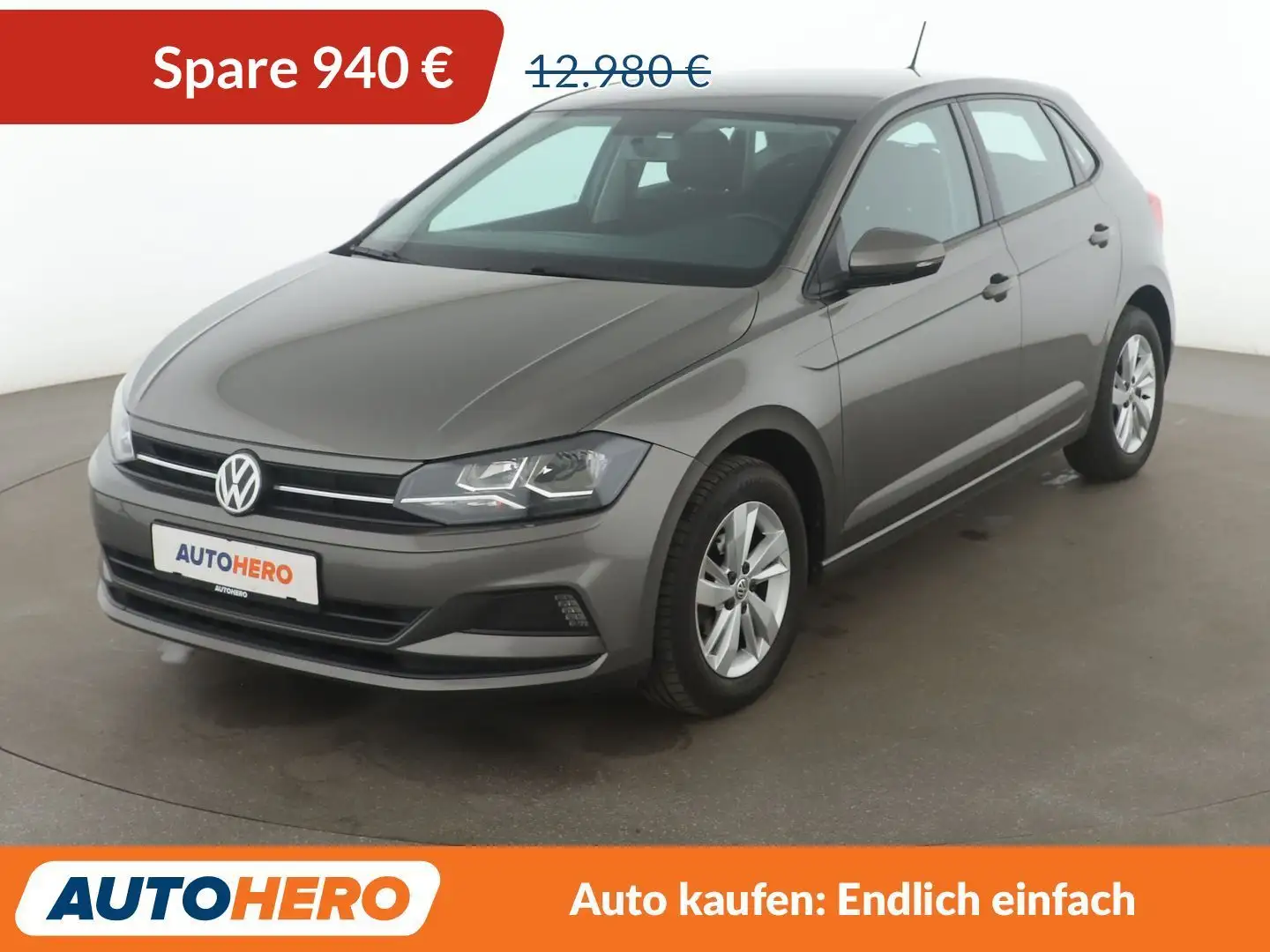 Volkswagen Polo 1.0 TSI Advance*LIMIT*CARPLAY*BLUETOOTH*KLIMA Grau - 1