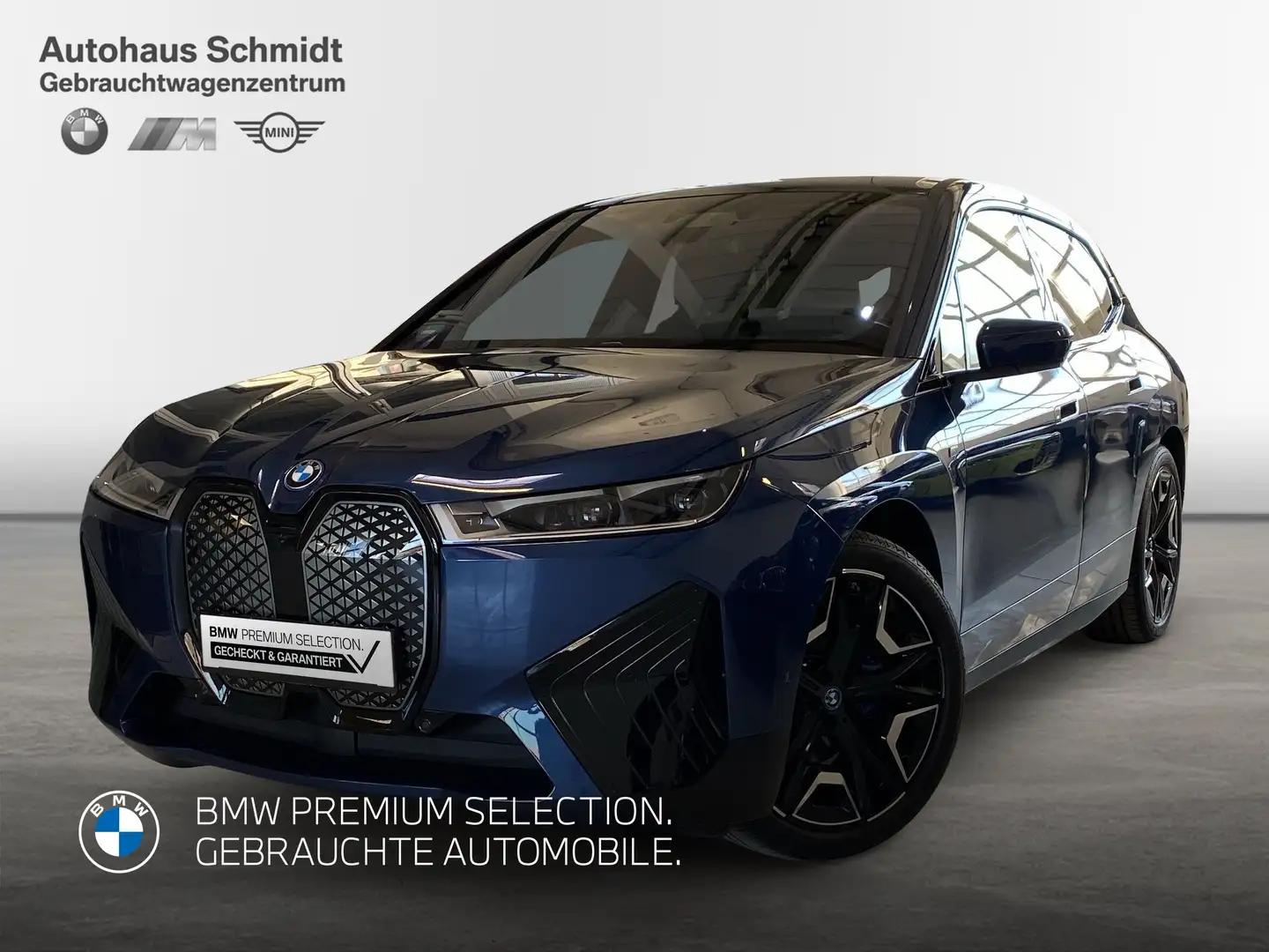 BMW iX M60 829€ netto*B&W*22 Zoll*2Achs*360*Panorama*Spor Blau - 1