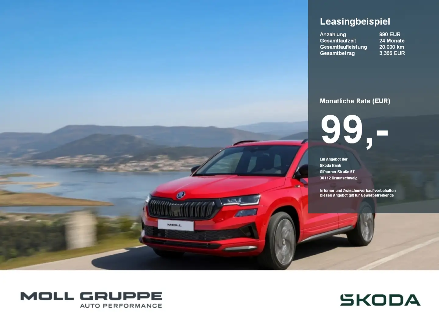 Skoda Karoq Sportline 1,5 TSI DSG Schwarz - 1