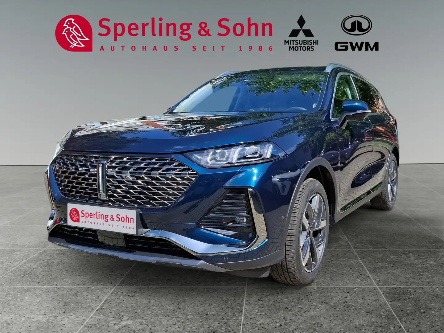 GWM WEY 03 AWD Luxury mit Panoramadach, Winterpaket, GJR Blau - 1