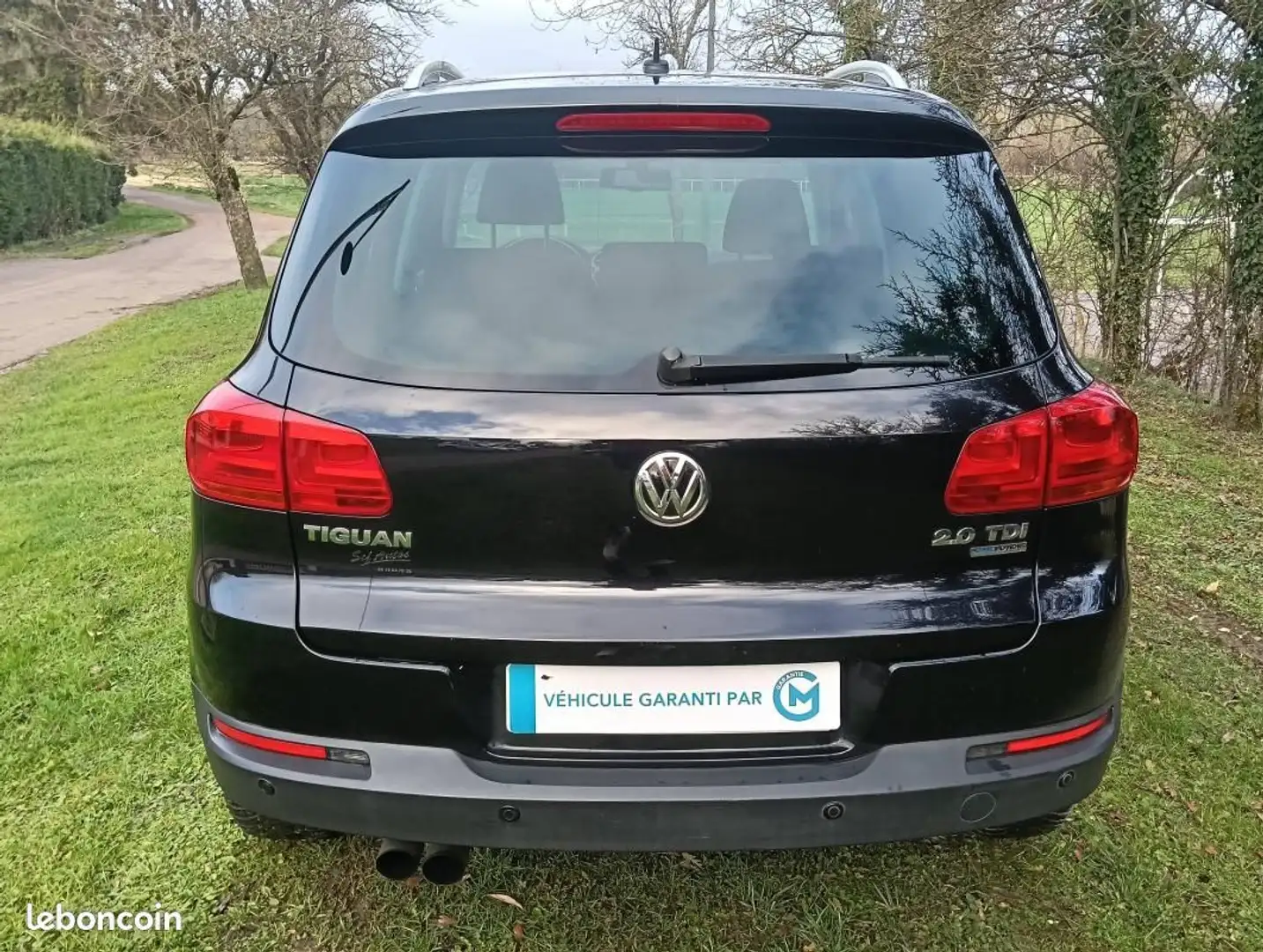 Volkswagen Tiguan 2.0 TDI 140 Sportline Révisé & garantie 12 mois Kit distribution Remplacé Noir - 2