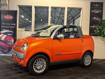 Cabrio ORANGE Mopedauto Minicar 45 KM