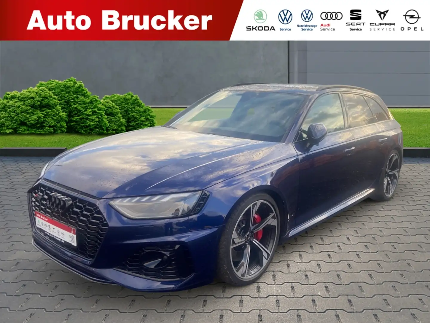 Audi RS4 Avant 2.9 TFSI quattro+Navi+Leder+Soundsystem+Aluf Blau - 1