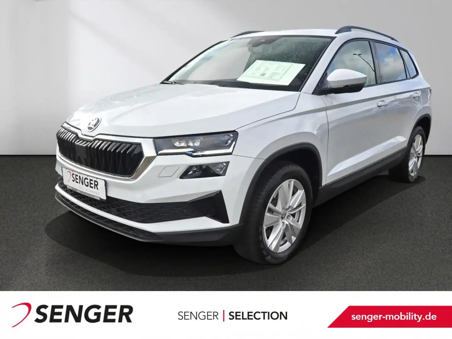 Skoda Karoq 2.0 TDI Selection 4x4 DSG Navi Matrix AHK Bianco - 1