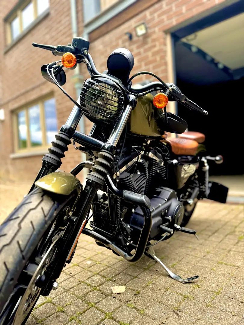 Harley-Davidson Iron 883 Zelená - 1