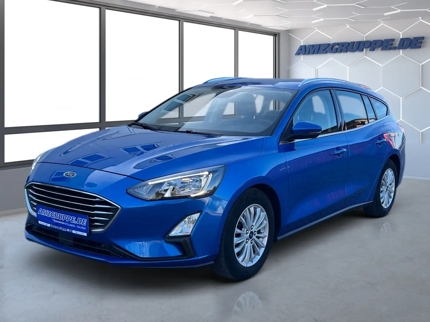Ford Focus Turnier 1.0 EB Navi+PDC+LED+Winterpak Blau - 2