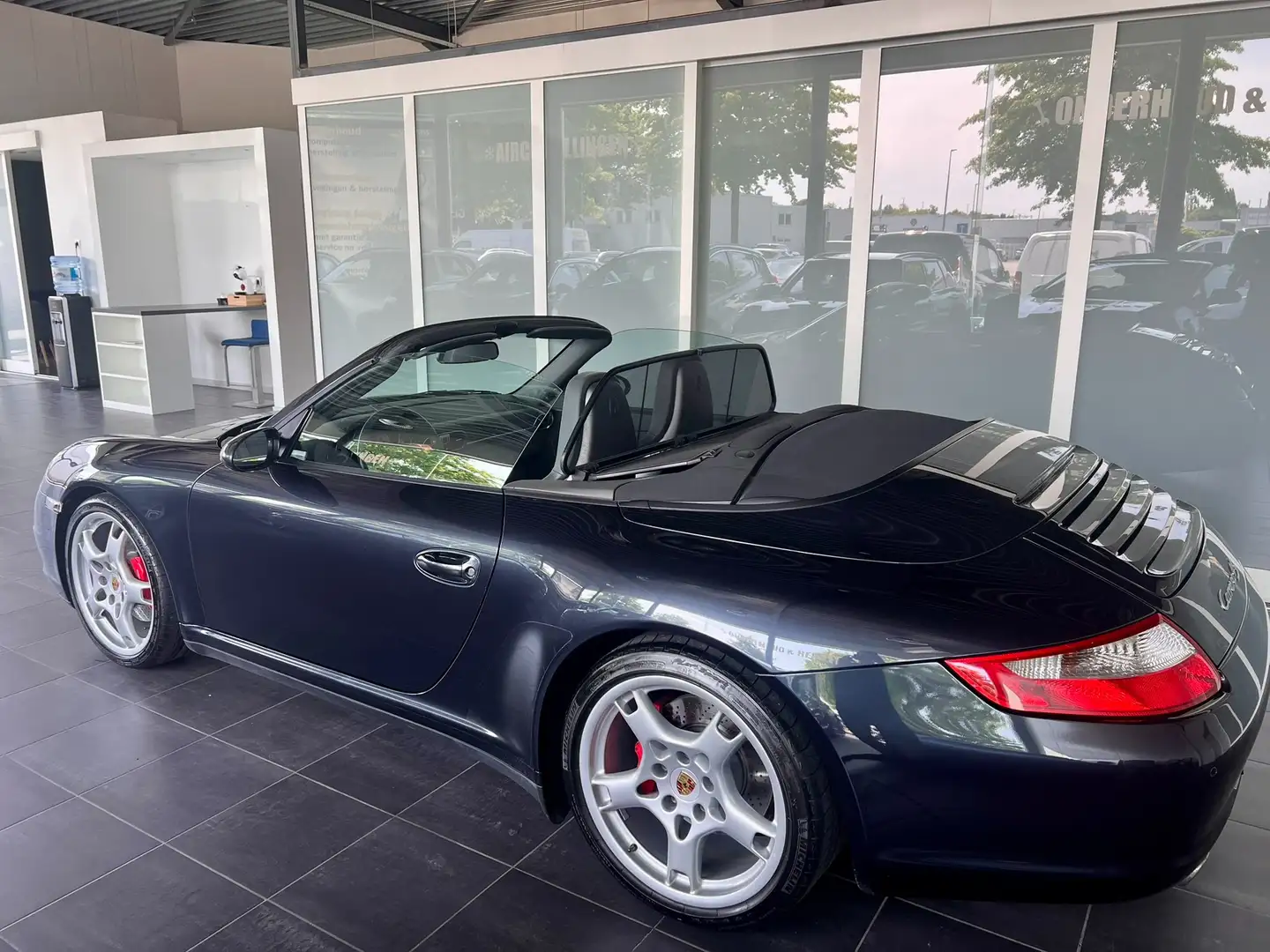 Porsche 997 911 Carrera 4 S Cabriolet Tiptronic S Blauw - 2