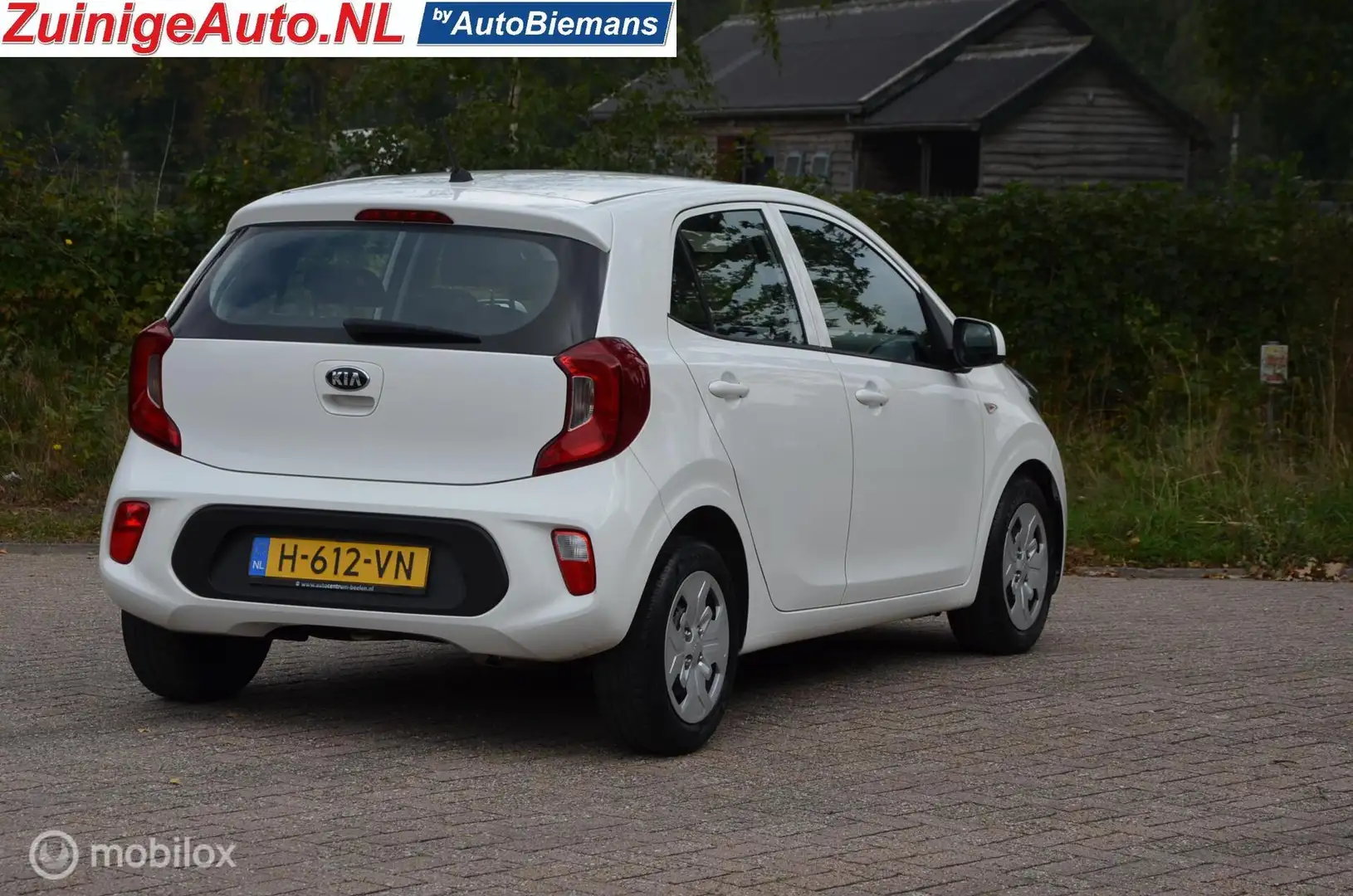 Kia Picanto 1.0i ComfortLine 2020 66.000km AC eerste eigenaar Blanc - 2