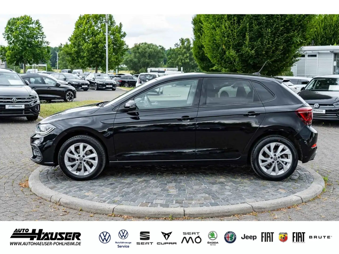 Volkswagen Polo Style 1.0 TSI DSG NAVI KAMERA PARK ACC LED APP-CON Zwart - 2