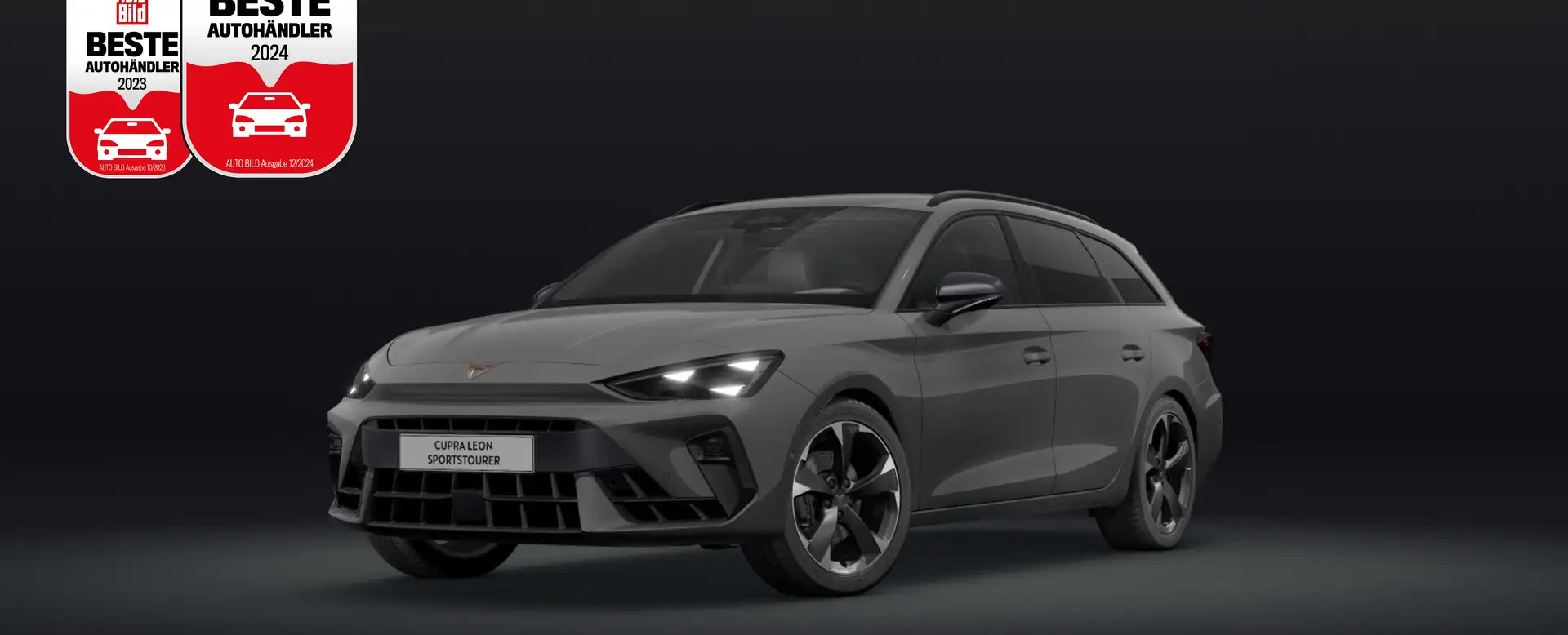 CUPRA Leon Leon ST 2.0 TSI 4Drive+MATRIX+AHK+NAV+ASSISTENZ+ Grau - 1