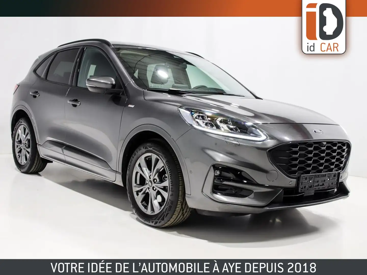Ford Kuga 1.5 D 120 BVA - ST-LINE LED ACC GPS Gris - 1