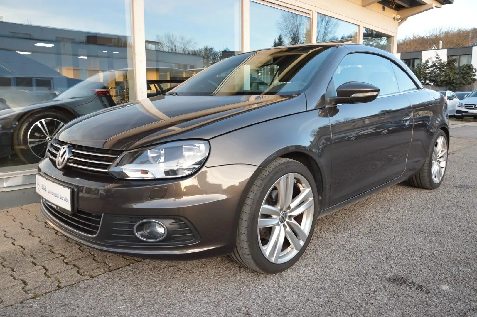 Volkswagen Eos 1.4 TSi Kansas Sport*KLIMAAUTOMATIK*SHZ*PDC* Noir - 1