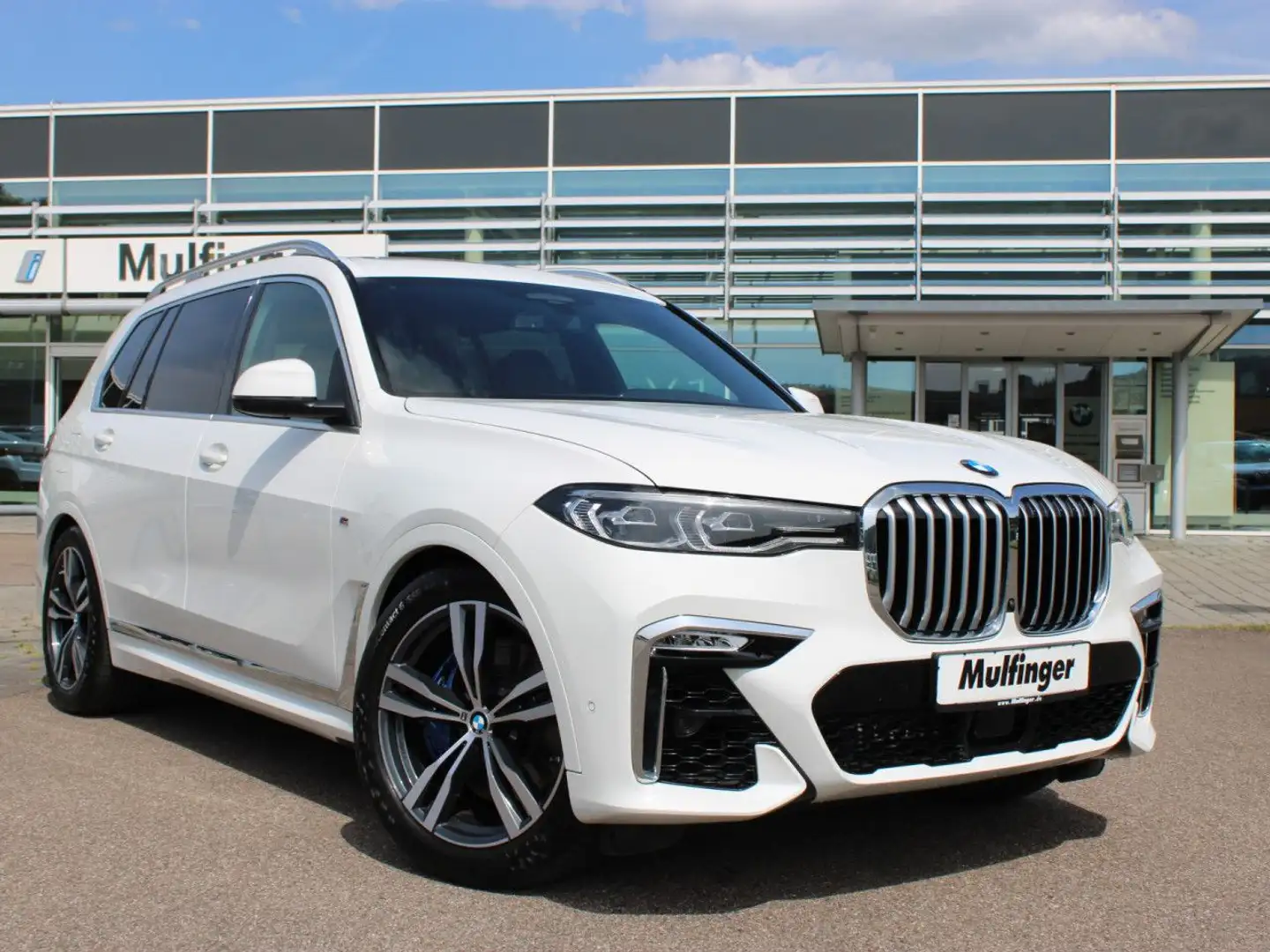 BMW X7 x40d M Sport 7-Sitze SurView PanoD.Standh.AHK Weiß - 2