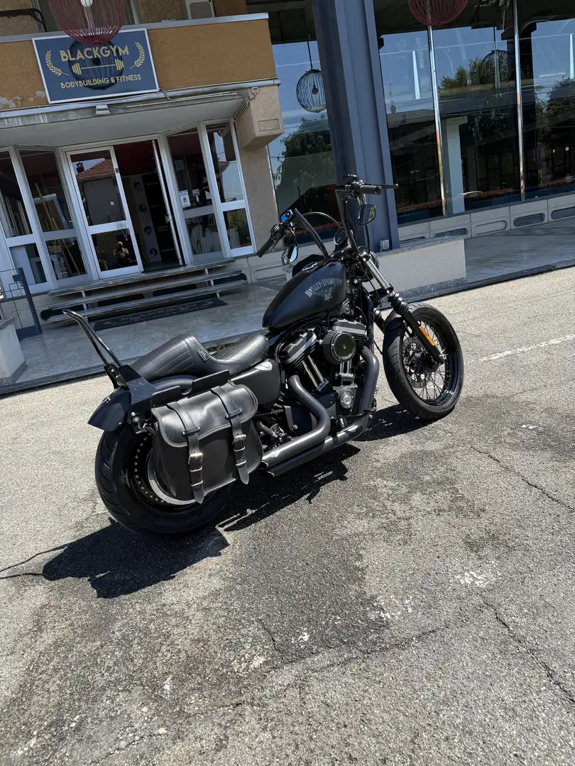 Harley-Davidson Sportster XL 883 sportster xl 883 iron - total black Noir - 2