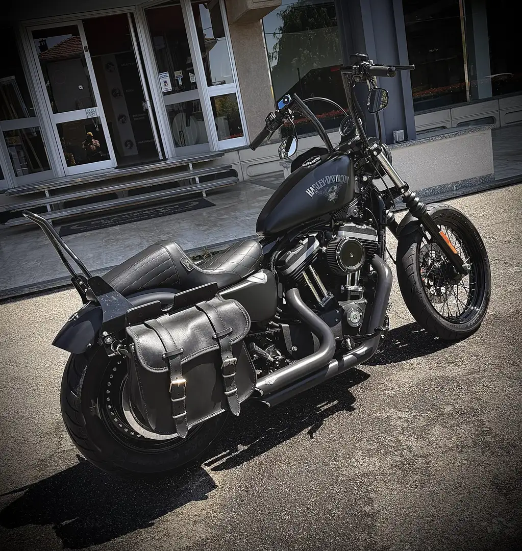 Harley-Davidson Sportster XL 883 sportster xl 883 iron - total black Noir - 1