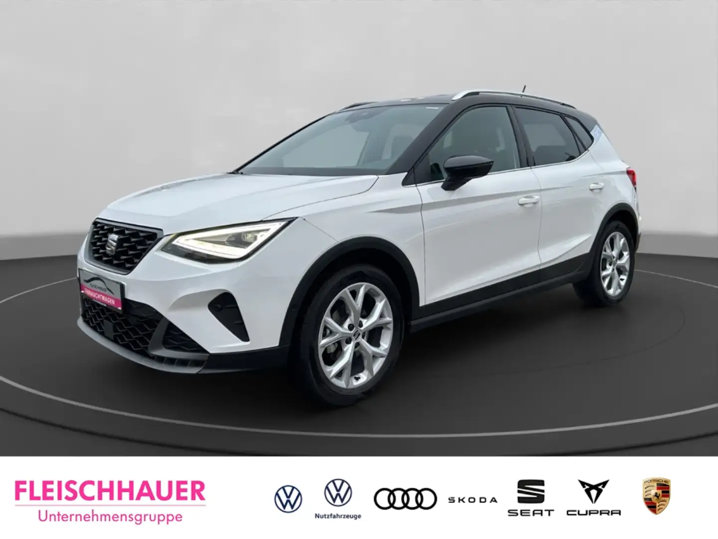 SEAT Arona FR 1.0 TSI DSG+SHZ+LED+KAMERA+PDCv+h+ACC Weiß - 1