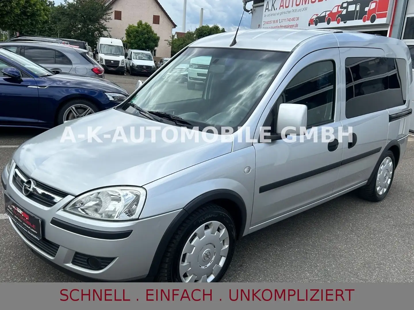 Opel Combo Edition*AHK*KLIMA* Argent - 2