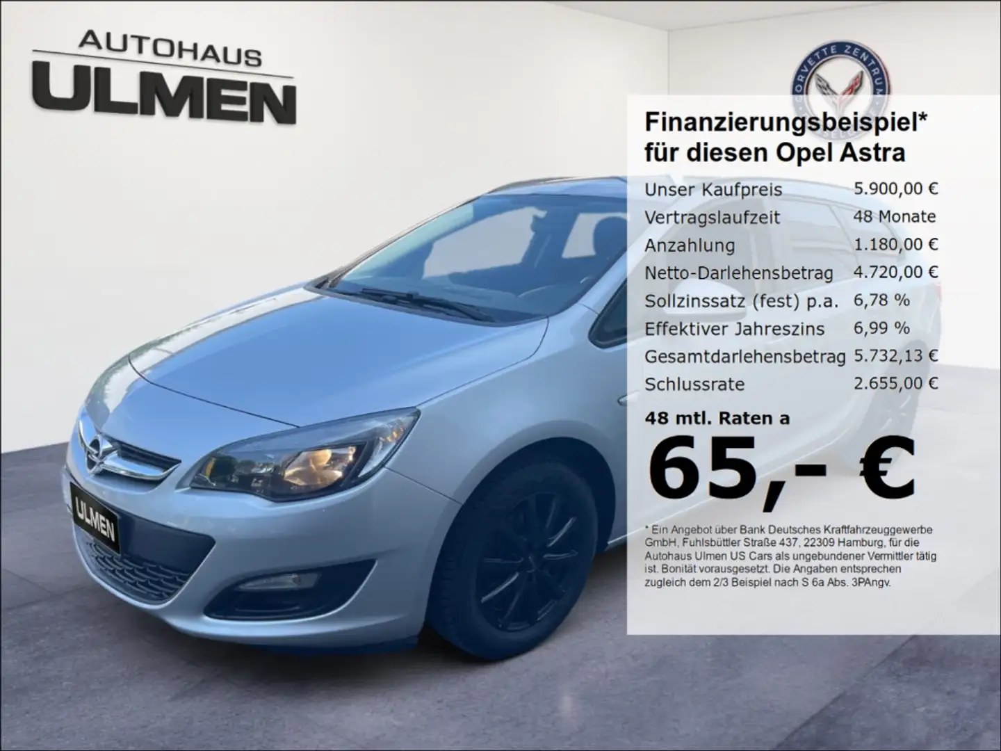Opel Astra Sports Tourer 1.4 Turbo Edition B2B Only Zilver - 1