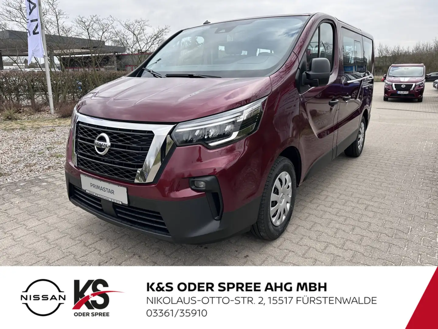 Nissan Primastar Kombi9 L1H1 2,8t dci150 DCT N-CONNECTA 2ST HK BES+ Navi Rot - 1