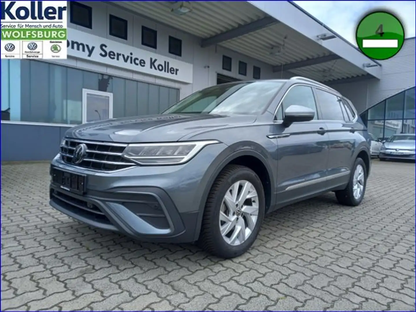 Volkswagen Tiguan Allspace 2.0 TDI DSG AHK 7 Sitze Kamera Grijs - 2