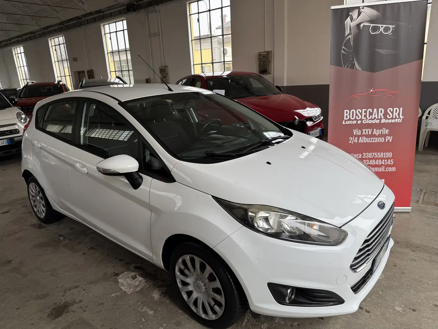 Ford Fiesta 5p 1.4 16v + Gpl GPL OK FINO 2033 Bianco - 1