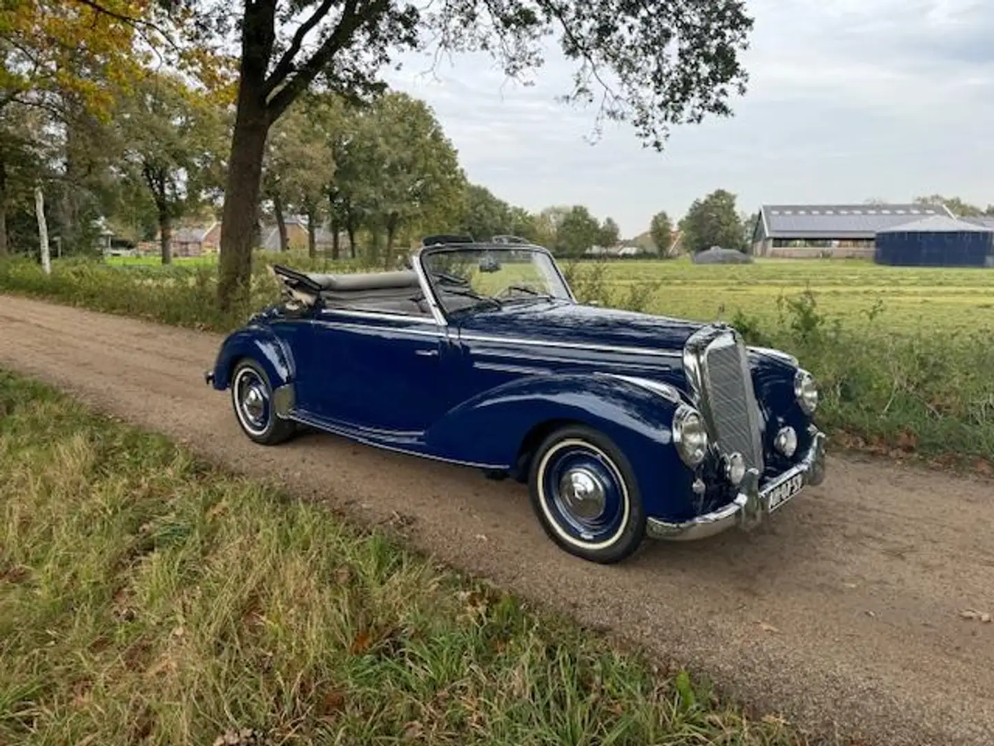 Mercedes-Benz 220 220A Cabriolet W187 Bouwjaar 1955 Blau - 1