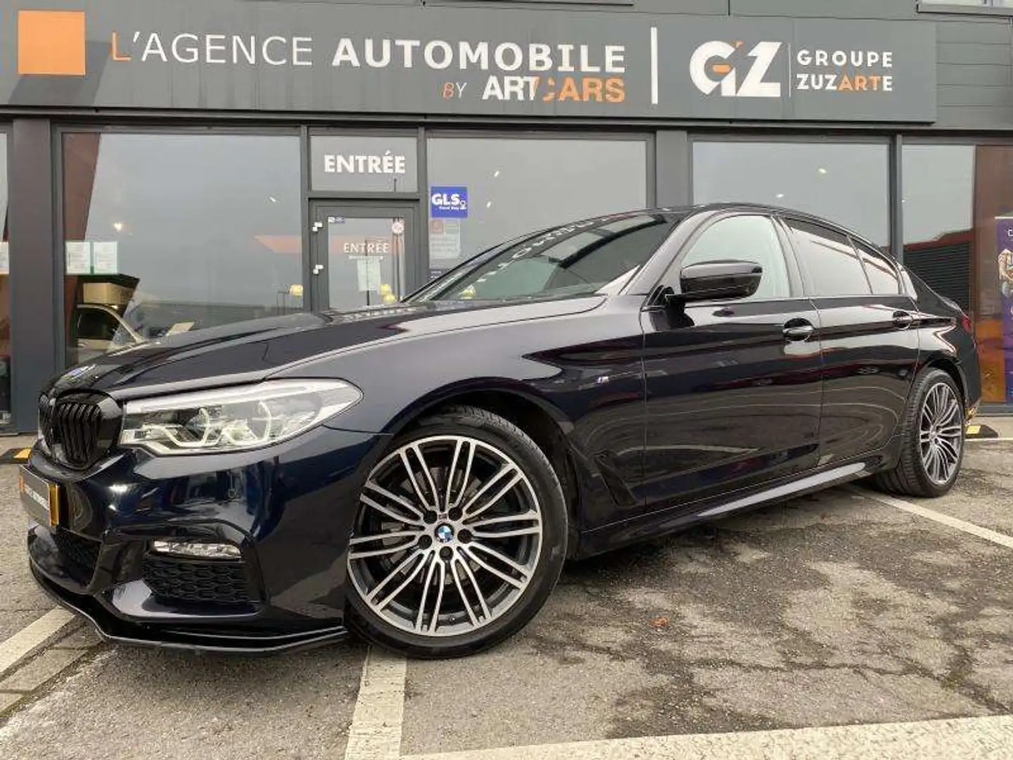 BMW 520 d M Pack Bleu - 2