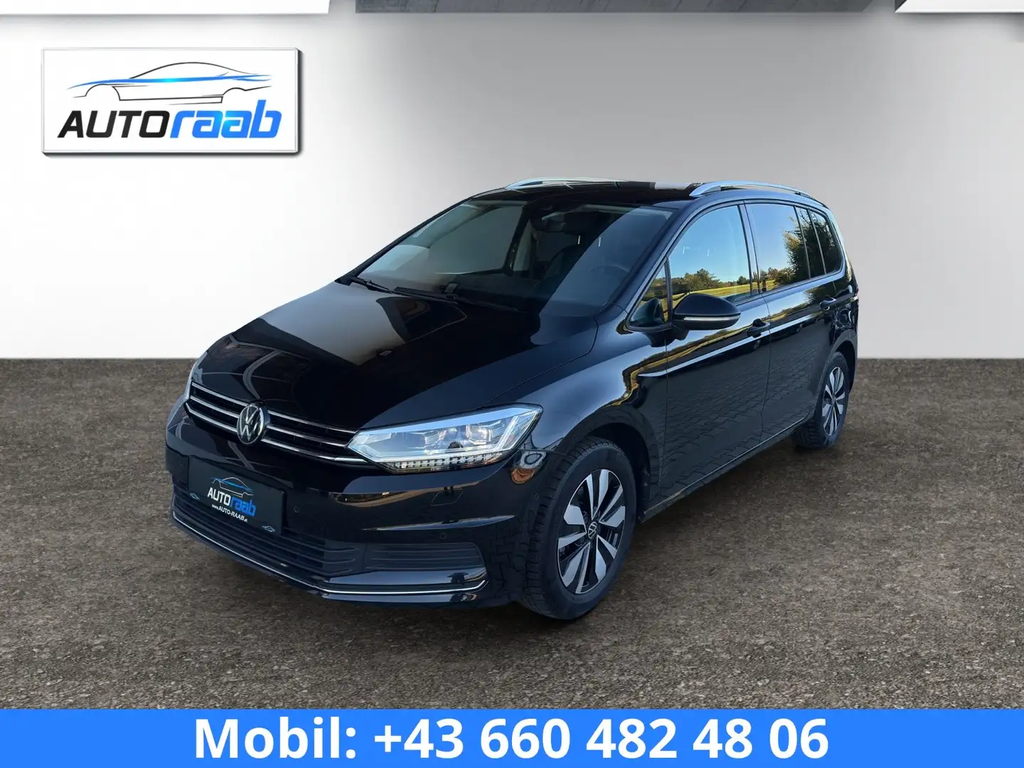 Volkswagen Touran 2,0 TDI DSG GOAL *7 Sitze*AHV*DIGITAL*WSS-HZ*LED*APP* Schwarz - 1