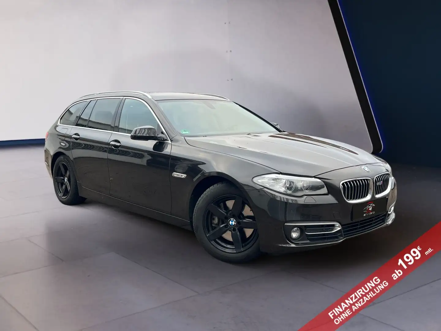 BMW 525 d Touring/Automatik/Sport Schwarz - 1