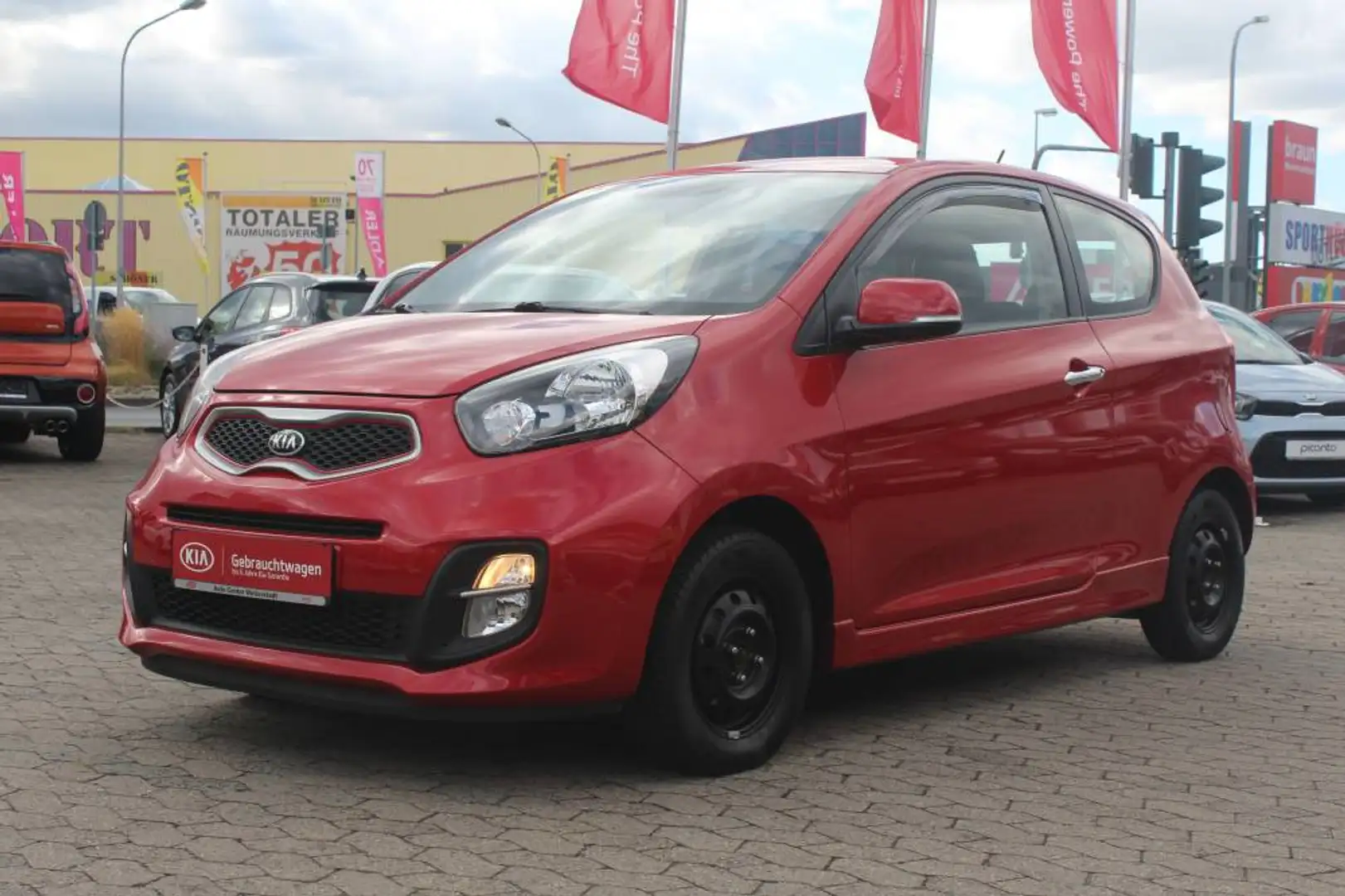 Kia Picanto PICANTO 1.2 SPIRIT AUTOMATIK KLIMA SITZHEIZUNG 14Z Red - 1