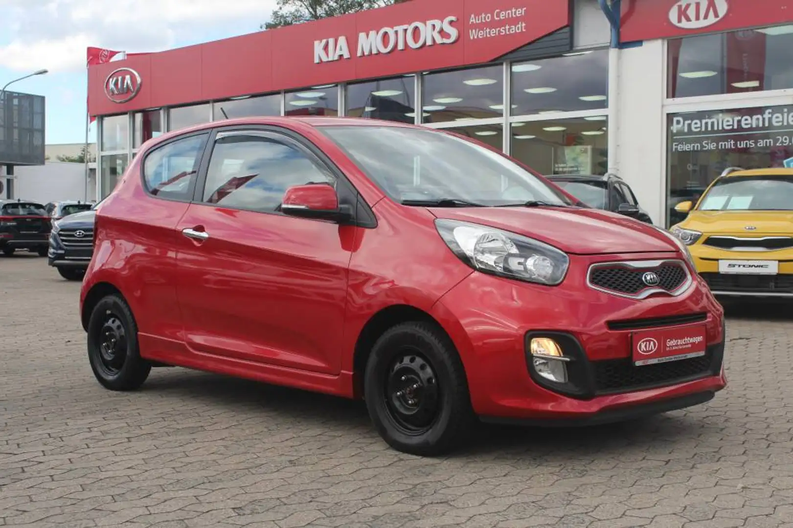 Kia Picanto PICANTO 1.2 SPIRIT AUTOMATIK KLIMA SITZHEIZUNG 14Z Red - 2