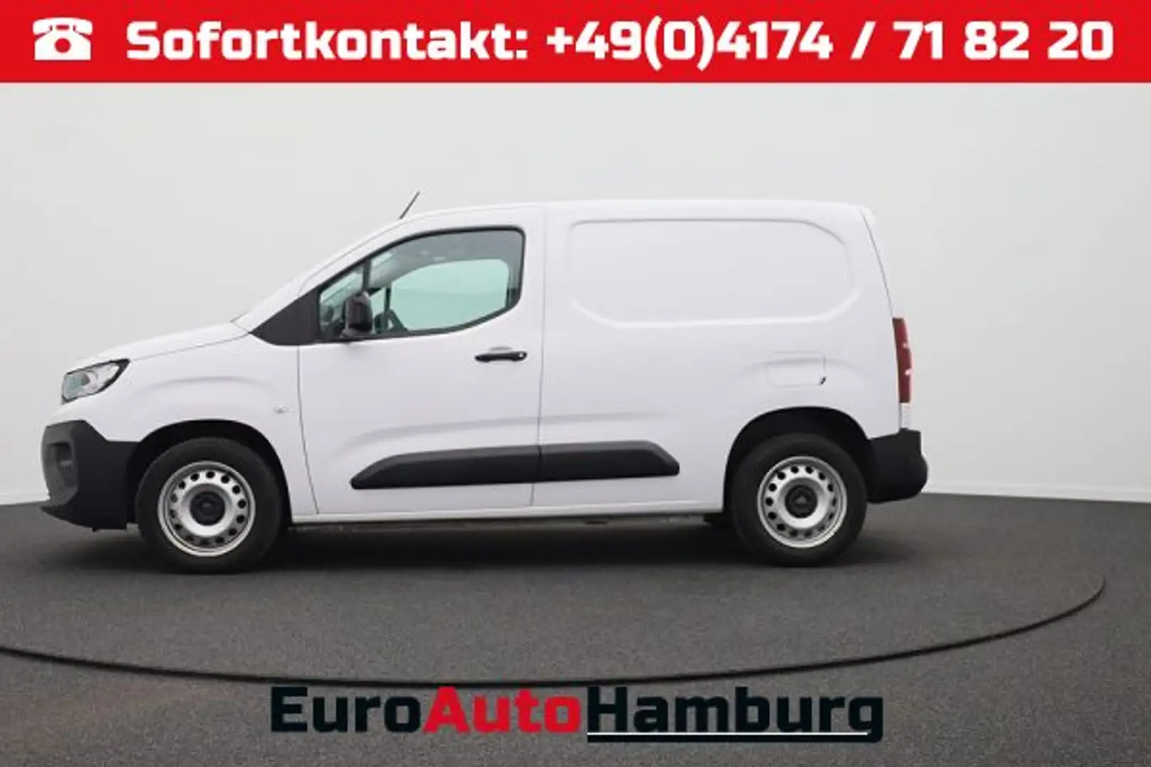 Peugeot Partner 1.5 BlueHDI 130PS Automatik NEUES MODELL 2-Sitzer Weiß - 1