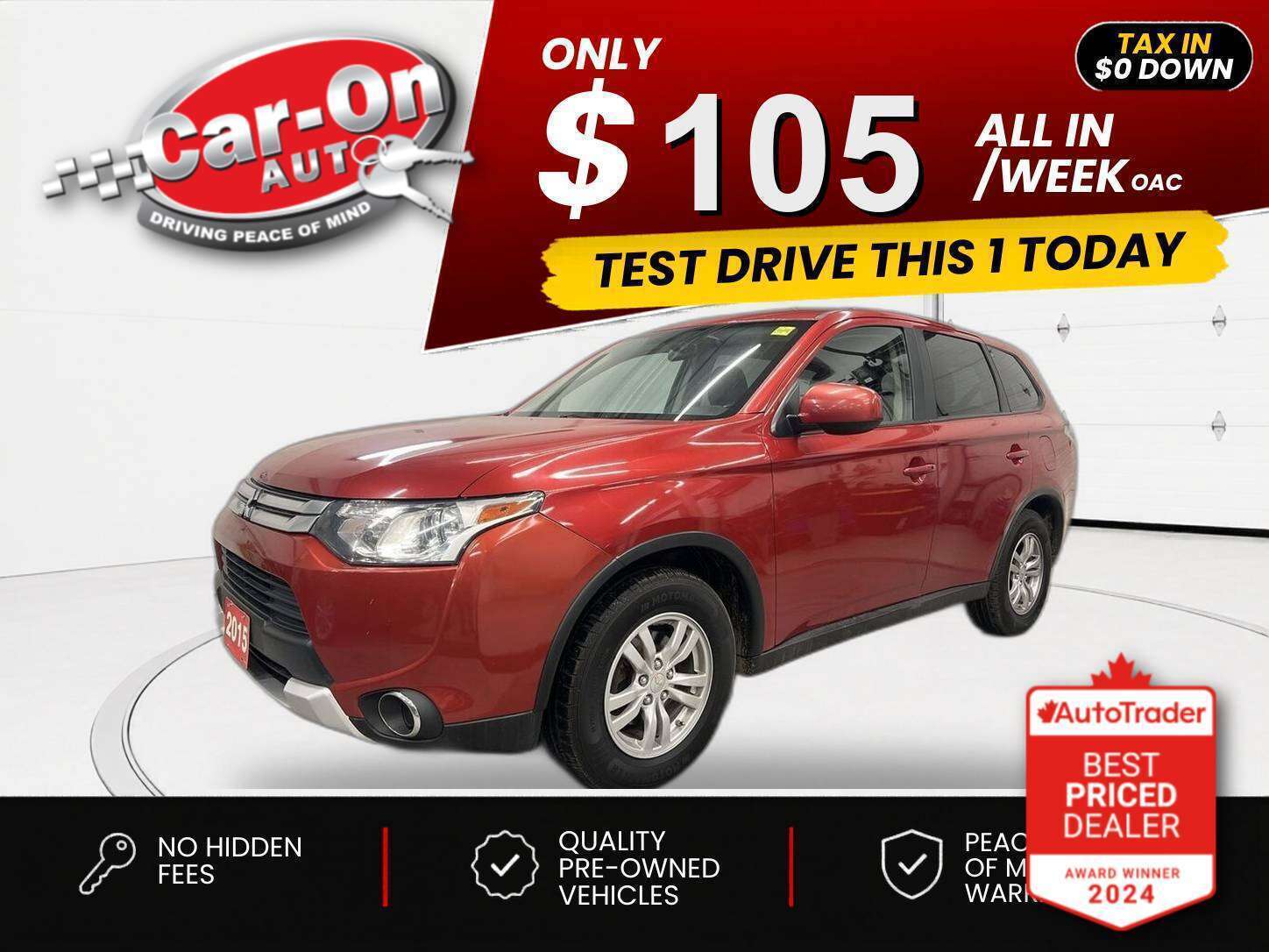 2015 Mitsubishi Outlander ES AWD