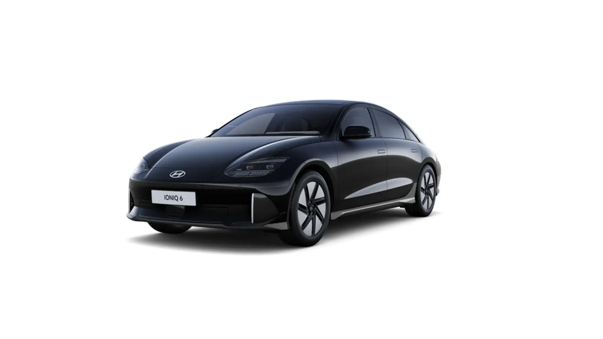 Hyundai IONIQ 6 Connect 77.4 kWh € 16957,- korting !! | Achterstoe Zwart - 1