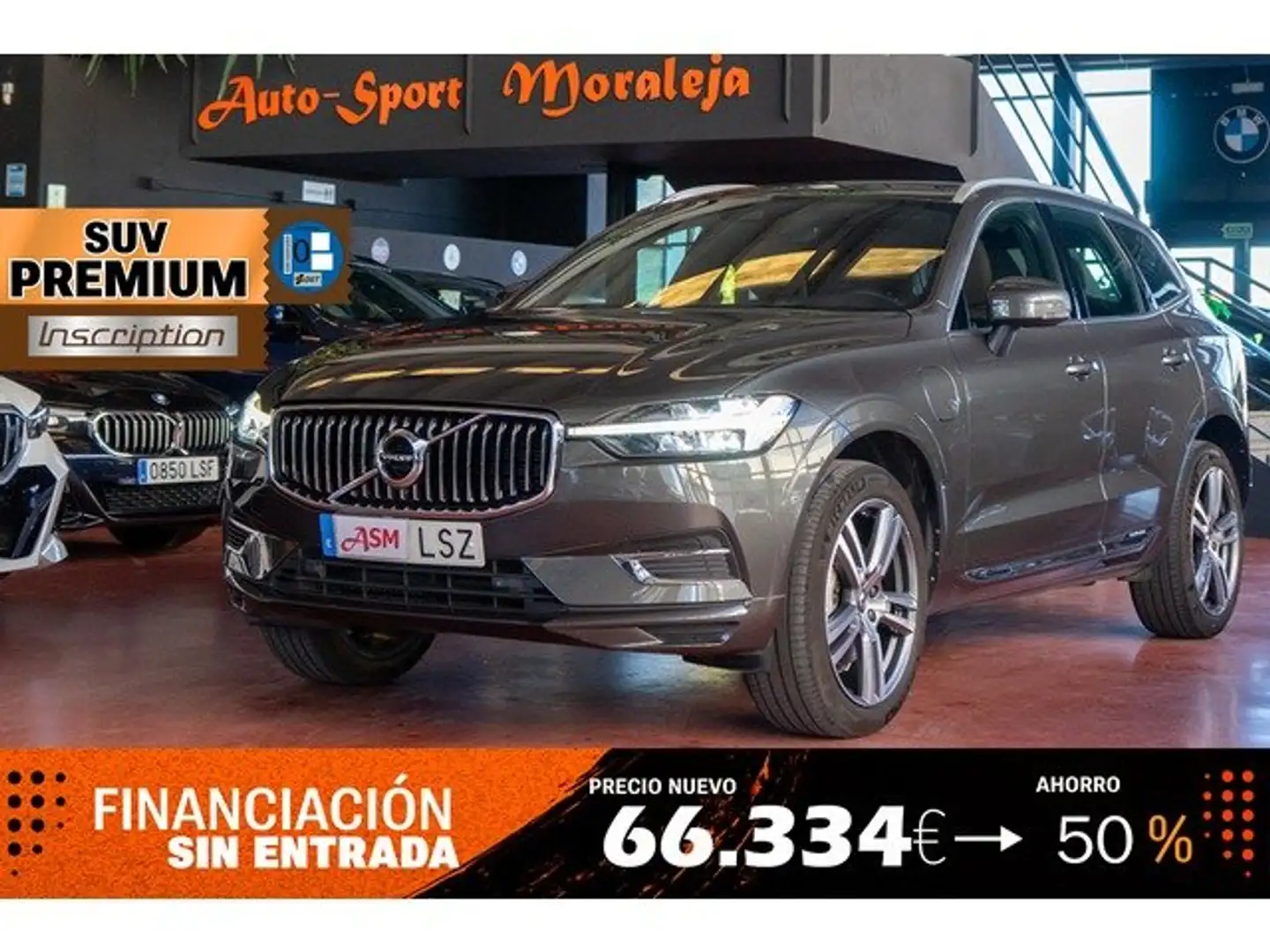 Volvo XC60 T6 Recharge Inscription Gris - 1